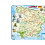 Puzzle Larsen - Spain (in Spanish), 58 piese (K84-ES), Larsen