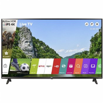 Televizor Smart LED, LG 49UJ6307, 124 cm, Ultra HD 4K