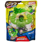 Figurina elastica Goo Jit Zu Goo Shifters Marvel- Green Hulk 10 cm, 42577-08115