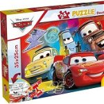 Puzzle Lisciani - Disney Cars, 2 in 1 M-Plus, 24 piese