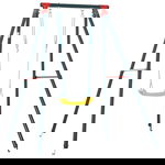 Leagan de Gradina Outsunny pentru Copii 6-12 Ani din Metal si PE, 155x160x180cm, Multicolor | Aosom Romania, Outsunny
