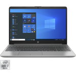Laptop HP 250 G8, Procesor Intel® Core™ i7-1065G7, 8 M Cache, up to 3.90 GHz, 15.6" FHD, 8 GB, 512 GB SSD, Intel® Iris Plus Graphics, Win 10 Pro, Argintiu