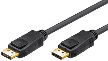 Cablu, Goobay, DisplayPort 1.2 VESA, 3m, Negru