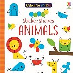 Sticker Shapes Animals (Usborne Mini Books)