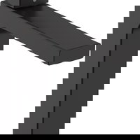 BATERIE LAVOAR VERNIS SHAPE 190 CU VENTIL POP UP, NEGRU MAT, Hansgrohe