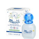 Apa de ingrijire parfumata pentru copii Mustela Musti, 50 ml, Mustela
