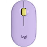 Mouse Optic Wireless Logitech Pebble M350, USB, Mov