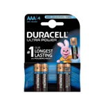 Set baterii AAA Duracell DCEL500039400269, 4 bucati, Duralock Ultra power