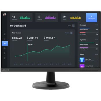Monitor LED Lenovo D24-45 LED 23.8"