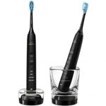 Periuta Electrica Philips Sonicare Set 2x Periute de dinti electrice DiamondClean 9000 HX9914/54 Negru