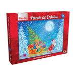 Puzzle Noriel Colectia de Craciun - Mos Craciun a pornit la drum, 240 piese