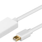 Goobay DisplayPort Mini - cablu HDMI 2m alb (52861)