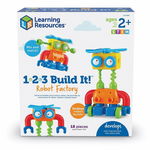 Set constructie - STEM - Build it! - Fabrica de roboti | Learning Resources, Learning Resources