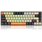 Tastatura gaming mecanica Bluetooth cu si fara fir Redragon Ryze PRO neagra iluminare RGB