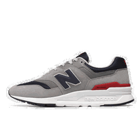 Pantofi barbati -  Piele intoarsa/Mesh - Gri, New Balance