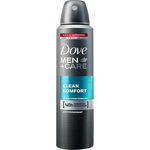 Deodorant barbati Dove Clean Comfort 150 ml Engros, DOVE