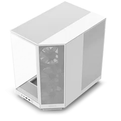 NZXT Carcasa NZXT H6 Flow RGB Mid-Tower Dual-Chamber, Mid-Tower, Alb, NZXT