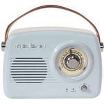 Radio Portabil Nostalgia FM 15W Bluetooth Aux Albastru, Madison