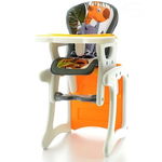 Scaun de Masa Multifunctional EURObaby HB-GY01 Portocaliu