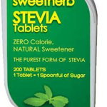 Indulcitor cu extract de stevia, 200 tablete, Sweetly, Sweetly
