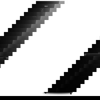 Combina frigorifica VIVAX CF-3781DNF BG, 378L, Clasa E, Total No Frost si No Frost Multi Air Flow, Termostat digital LED, Iluminare LED, Fast Freeze, Avertizare sonora, Usi reversibile, H 197cm, Sticla Neagra