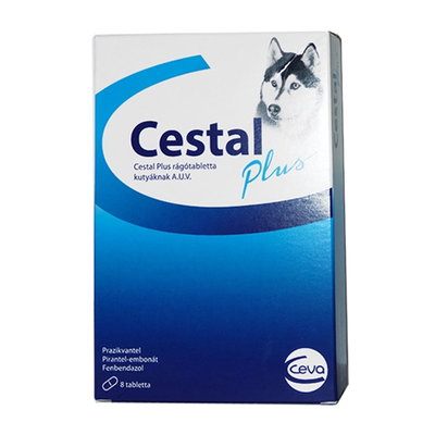 Cestal Plus pentru caini - blister cu 8 comprimate, Ceva