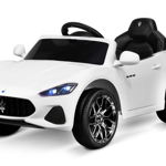 Masinuta electrica pentru copii 2-5 ani Maserati GrandCabrio 60W 12V STANDARD Alb