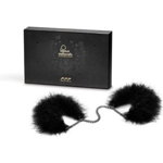 Bijoux Indiscrets Za Za Zu Feather Handcuffs cătușe cu pene black 1 buc, Bijoux Indiscrets