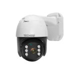 Camera Supraveghere PTZ Techstar® 19HS, 2MP, FullHD, Lumina Infrarosie si LED, Control Vertical + Orizontal, Audio Bidirectional, Detectarea Miscarii, ONVIF, P2P, Cloud, Slot MicroSD, Auto-Tracking