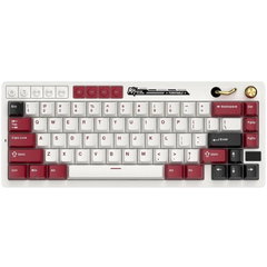 Tastatura Royal Kludge RK-M65 Beige switch RGB LED USB/ USB Wireless/Bluetooth Famicom