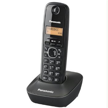 Telefon Panasonic DECT KX-TG1611FXH, Caller ID, Black, Panasonic