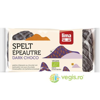 Rondele din Spelta Expandata cu Ciocolata Neagra Ecologice/Bio 90g LIMA
