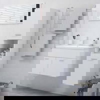 Dulap de baie vidaXL