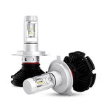 Set de 2 Lampi LED auto X3 H7 Premium putere 50W 6000LM temperatura 8000K, GAVE