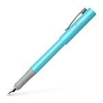 Stilou Grip 2011 Pearl Turcoaz penita M, Faber-Castell 140986