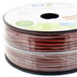 Cablu difuzor rosu/negru OFC cupru 2x0.35mm Well