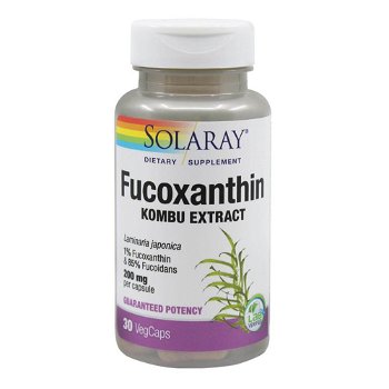 Fucoxanthin 30 capsule vegetale Solaray, natural, Secom, Solaray