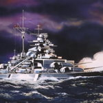 Macheta Bismarck, Revell, 1/1200, Multicolor, Revell