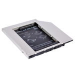 Adaptor Caddy HDD/SSD pentru unitate optic laptop Sata-Sata II 9.5 mm