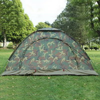 Cort 2 persoane, Camouflage, 200x150x110cm, OEM