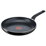 Tigaie Tefal Start&Cook, 28 cm, inductie, invelis antiaderent din titan, indicator Thermo-Signal, negru