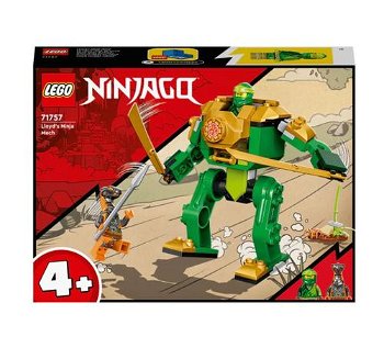 LEGO NINJAGO - Robotul ninja al lui Lloyd 71757, 57 de piese, Lego