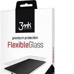Folie Protectie Sticla Flexibila 3MK pentru Apple iPad 10.2` (2020)/ iPad 10.2` (2019), Structura Incasabila, 7H, 0.2 mm, Transparenta, 3MK