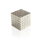 Cuburi magnetice Neocube 216, 3x3x3 mm, nichel, 216 piese, 1