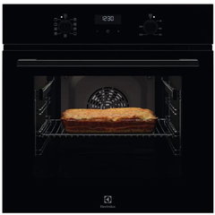 Cuptor incorporabil ELECTROLUX SurroundCook LOF3H10BK, Electric, 65 l, Clasa A, negru