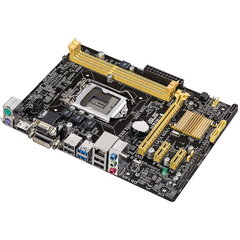Placa de baza Asus H81M-A, Socket 1150, mATX, Shield, Cooler, Suporta CPU Gen 4, ASUS