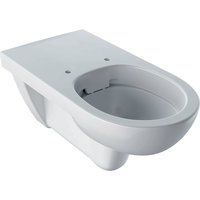 Vas wc suspendat Geberit Selnova Comfort Rimfree proiectie alungita fara capac alb