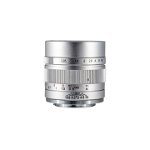 Obiectiv silver Mitakon 35mm F0.95II Speedmaster pentru camerele FujiFilm cu montura FX, Mitakon