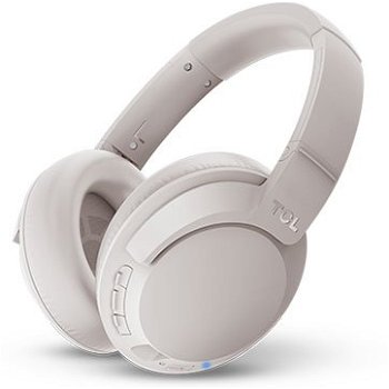 TCL Over-Ear Bluetooth Headset  HRA  slim fold  Frequency of response: 9-40K  Sensitivity: 100 dB  Driver Size: 40mm  Impedence: 24 Ohm  Acoustic system: closed  Max power input: 50mW  Bluetooth (BT 5.0) & 3.5mm jack  Hi-Res Audio Color Cement Gray