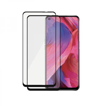 Set 2 folii protectie sticla securizata fullsize pentru Oppo A54 5G